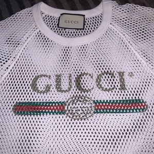 Gucci Net Shirt. Very Rare. Never worn. Unisex